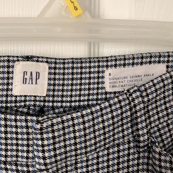 Plaid Skinny Ankle Slacks - Picture 2 of 5